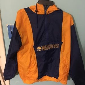 Vintage golden state warriors windbreaker